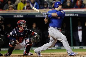 Arrieta, Schwarber star as Cubs top Indians, even World Series 1-1