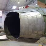 Slow it down: F-105 engine’s rear panels aren’t for style