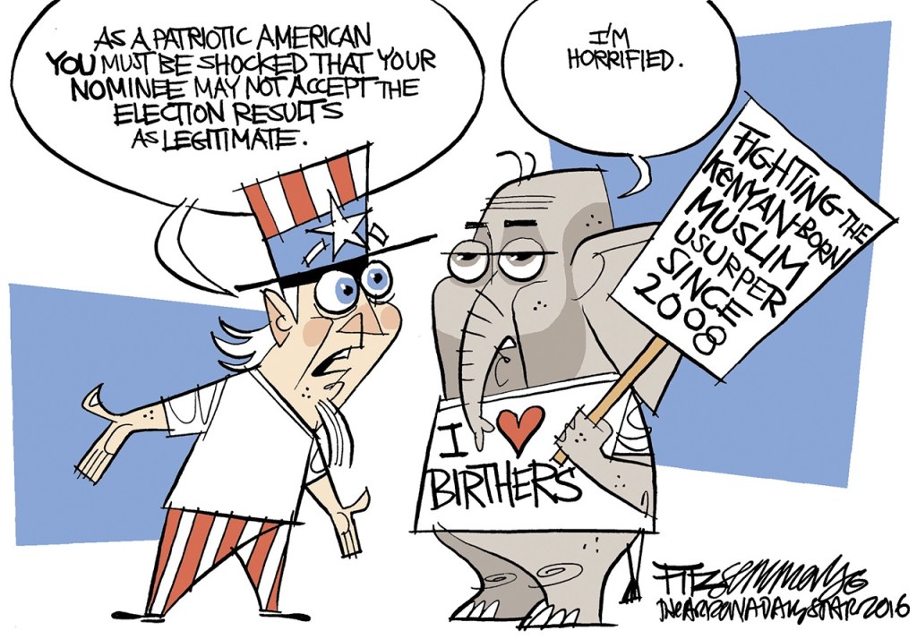Editorial cartoons for Wednesday, Oct. 26