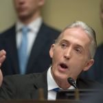 House Oversight and Government Reform Committee member Rep. Trey Gowdy, R-S.C., speaks on Capitol Hill in Washington on Sept. 13, during the committee&rsquo;s hearing on &lsquo;Examining Preservation of State Department Records.&rsquo; (AP Photo/Molly Riley)