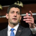 In this May 12 photo, House Speaker Paul Ryan of Wisconsin speaks with reporters on Capitol Hill in Washington, following his meeting with Republican presidential candidate Donald Trump. (AP Photo/Cliff Owen, File)