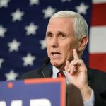 Republican vice presidential candidate, Indiana Gov. Mike Pence, speaks in Fort Wayne, Indiana on Friday. (AP Photo/Darron Cummings, File)