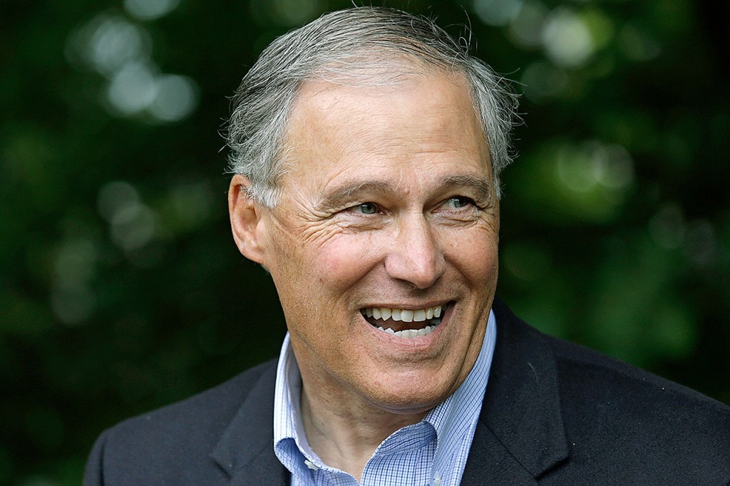 Democratic incumbent Gov. Jay Inslee is running for re-election. (AP Photo/Elaine Thompson, File)