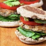 Homemade turkey sausage breakfast sandwiches. (Deb Lindsey for The Washington Post)