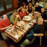 The New York party last week at Brooklyn Bros. Pizzeria in Everett included people from Queens, Brooklyn, Manhattan and even one from New Jersey. (Cody McMillan)