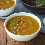 Roasted pumpkin soup. (Rose McAvoy)