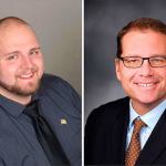 Alex Hels (left) and Strom Peterson