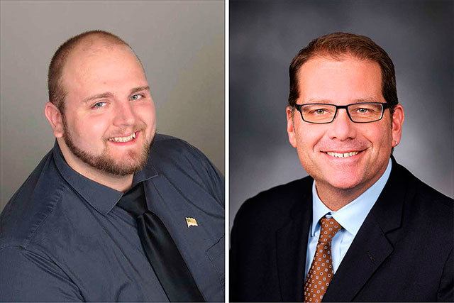 Alex Hels (left) and Strom Peterson