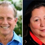 John Koster (left) and Ronda Metcalf