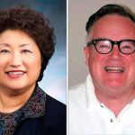 Cindy Ryu (left) and Alvin Rutledge