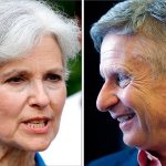 Jill Stein (left) and Gary Johnson