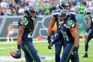 Sherman gets two picks in ‘classic matchup’ with Marshall