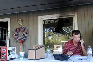 GOP office reopens after firebombing in North Carolina