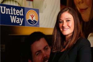 Allison Warren-Barbour was visiting the United Way offices in Everett Wednesday from North Carolina, where she has been a leader with United Way. She will take over as president and CEO of United Way of Snohomish County Jan. 1. (Dan Bates / The Herald)