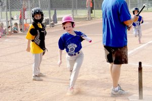 On T-ball field, Rosie plays without limits of disability