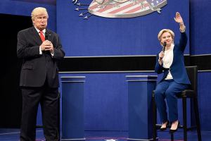 Trump calls SNL spoof ‘hit job,’ calls for end of show