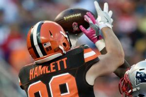 Meadowdale grad Hamlett scores his first NFL touchdown