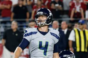 Flubbed kicks in overtime result in a tie for Seahawks