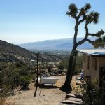 Outdoor tub and shower at a vacation owned by Anne Krieghoff in Yucca Valley. Anne and her husband Darryl Krieghoff bought a tiny homestead shack 1991 and renovated into a two bedroom weekend getaway in Yucca Valley. Now they are renting it out through Airbnb that is bring them a rental income on September 02, 2016. (Irfan Khan / Los Angeles Times/TNS)