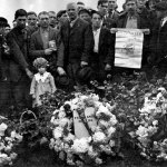 The Seattle funeral of Felix Baran, who died during the Everett Massacre on Nov. 5, 1916. (Photo courtesy of the Everett Public Library)