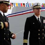 Capt. James Kirk shows off his new stealth destroyer