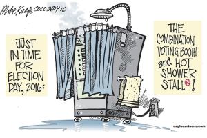 Editorial cartoons for Wednesday, Nov. 2