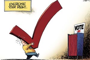 Editorial cartoons for Election Night, Nov. 8