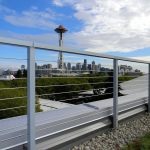 These aluminum railing were designed and manufactured by Skyline Engineered Systems in Marysville. In the past 10 years, builders have shifted to using aluminum in decking, railing and other features on buildings. (Contributed photo)