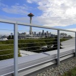Contributed photo                                These aluminum railing were designed and manufactured by Skyline Engineered Systems in Marysville. In the past 10 years, builders have shifted to aluminum decking, railing and other features on buildings.