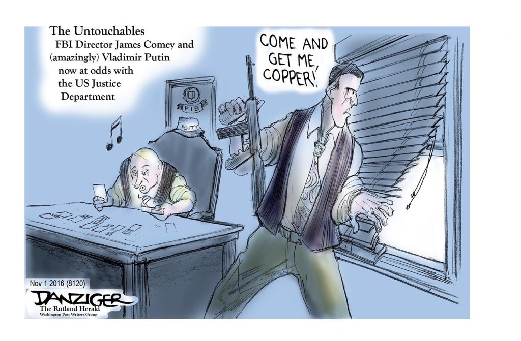 Editorial cartoons for Thursday, Nov. 3