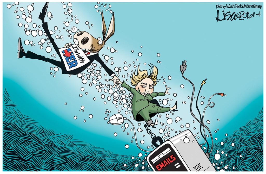 Editorial cartoons for Saturday, Nov. 5