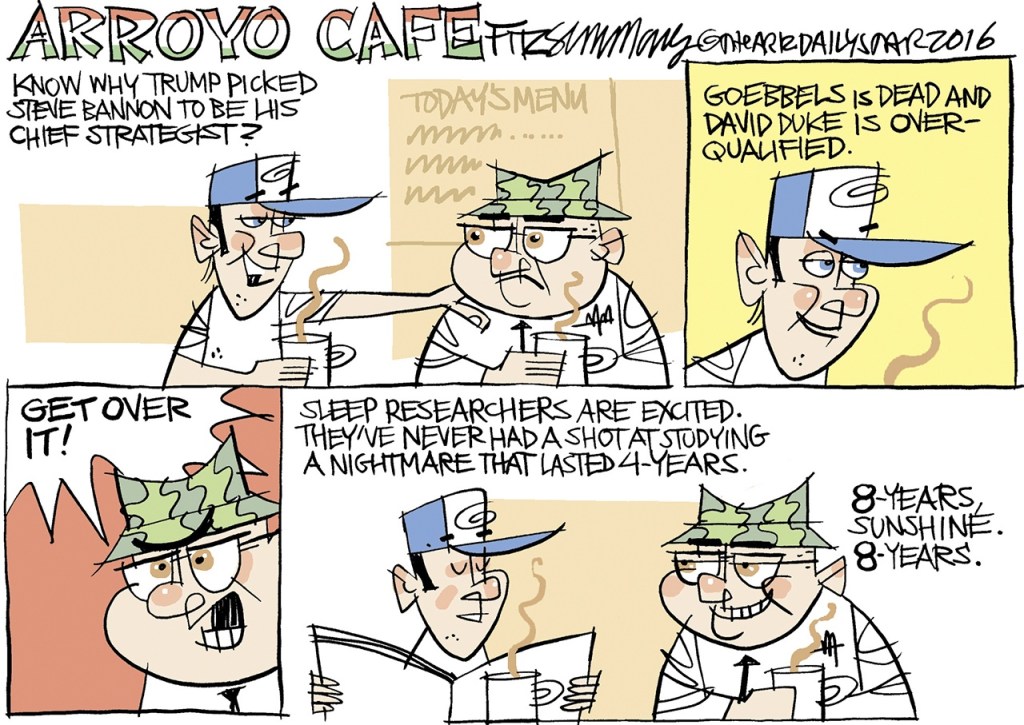 Editorial cartoons for Sunday, Nov. 20