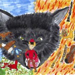 Beatrix Jordan, a fourth-grader at Mukilteo Elementary, had her artwork selected as the poster art for the Mukilteo Community Orchestra concerts Sunday afternoon at Rosehill Community Center.