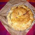 Pies at Cama Beach Cafe include blackberry.