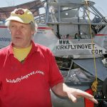 Maurice Kirk talks about his damaged World War II-era plane in 2007. Kirk, 72, is among several foreign pilots being detained in Gambella, Ethiopia. (AP Photo/Pat Wellenbach, File)