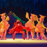 Sebastion and Seahorses from Disney on Ice presents Worlds of Enchantment