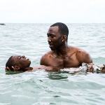 This image released by A24 Films shows Alex Hibbert (left) and Mahershala Ali in a scene from the film &ldquo;Moonlight.&rdquo; (David Bornfriend/A24 via AP)