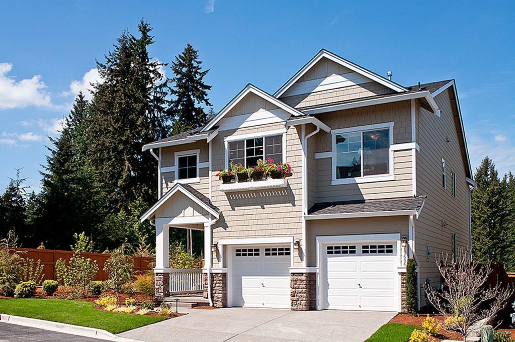 Polygon Northwest plans to build 425 homes on the Riverfront property near the Snohomish River in Everett. Of those, 235 homes are three- to five-bedroom houses like this one. (Contributed photo)