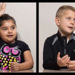 Students from Everett&rsquo;s Jackson Elementary School, from left: Camden Byrd, Serena Garcia, Brayden Van Hook and Sylvia Anton-Erik. (Andy Bronson / The Herald)