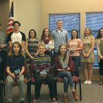 The Kiwanis Club of Snohomish recently named its Students of the Quarter from the Snohomish School District. Standing from left: Kaylin Gardner and Jacob Aldous, AIM High School; Brayden Quantrille, Mary Claire Kendall, Elizabeth Alonso and Brock Bradley, Glacier Peak High School; Jade McRae, Jordan Forys and Natalie Warner, Snohomish High School; and Superintendent Kent Kultgen. Seated from left: Jayden Moon and Elijah Croyle, Valley View Middle School; Ethan Martez and Rowan Hellman, Centennial Middle School. Not pictured: Corazon Ortiz-Mendez. (Contributed photo)