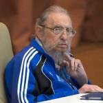April 19, 2016: Fidel Castro attends the last day of the 7th Cuban Communist Party Congress in Havana, Cuba. Castro formally stepped down as president of Cuba in 2008, after suffering gastrointestinal ailments. (Ismael Francisco/Cubadebate via AP, File)