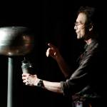 Tana Granack does a demonstration at SPARK: The Museum of Electrical Invention in Bellingham on Friday, Nov. 11. (Ian Terry / The Herald)