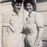 Ann Bjorneby (right) spent 12 years in the service of America with the U.S. Army and U.S. Navy, working primarily as a&ldquo;grease monkey&rdquo; with engine parts. Like other women across the country who similarly donned a uniform in thatground-breaking era, the Snohomish woman, now 93, only recently started to recognize herself as a veteran. (Photo courtesy Ann Bjorneby)