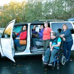 Members of Young Life Capernaum Snohomish County settle into their new van, a surplus vanpool vehicle donated by Community Transit through its competitive grant program, Van GO. (Contributed photo)