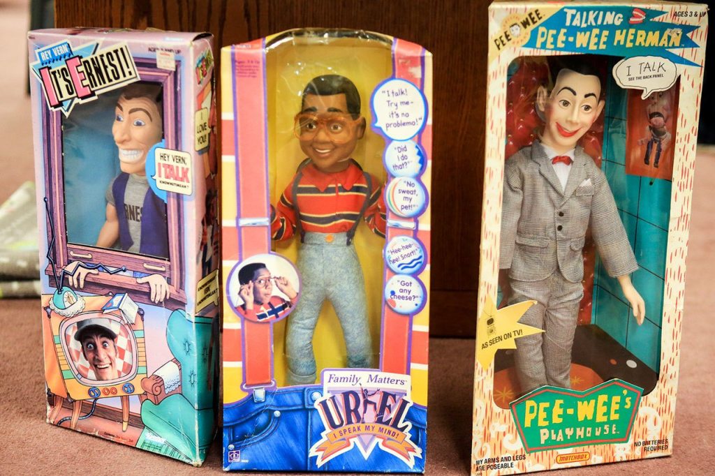 Vintage toys were for sale. (Kevin Clark / The Herald)