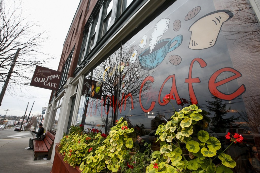 The Old Town Cafe in Bellingham serves breakfast all day, bakes all its own pastries in house and sources organic local ingredients. (Ian Terry / The Herald)