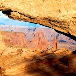 Mesa Arch, within Canyonlands National Park, is best viewed near dusk or at sunrise. (Jon Bauer/The Herald)