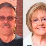 Gordon Sibley (left) and Tanya Olson