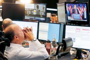 Market turmoil eases as investors weigh Trump’s plans