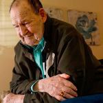 Paul Bartlett, a veteran of the Iwo Jima battle during World War II, has written a poem as a tribute to all who sacrificed. (Dan Bates / The Herald)
